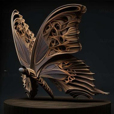 3D модель Papilio protenor (STL)